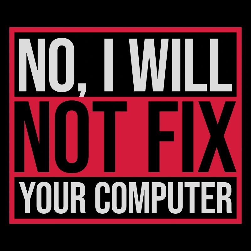 not fix your computer