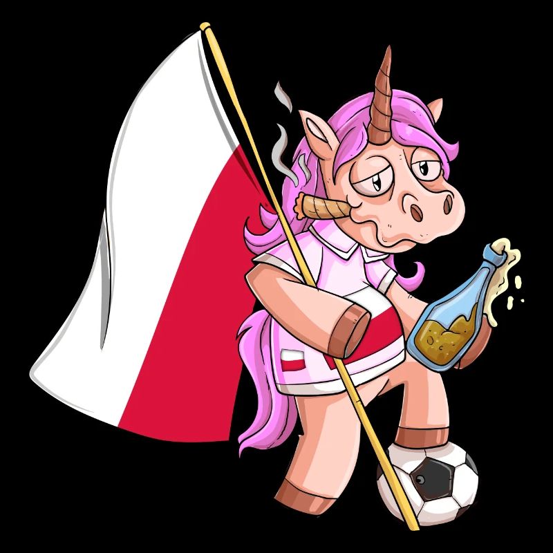 Polen Party Einhorn