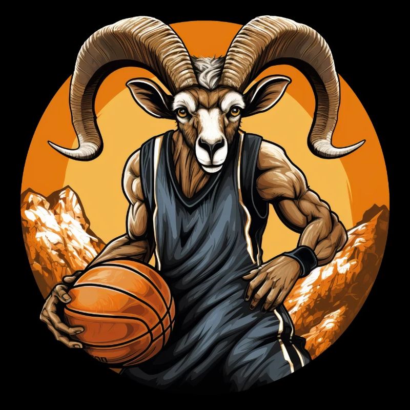 Basketball Steinbock