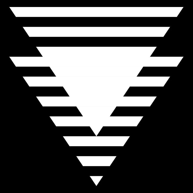 Prisme triangulaire étagé