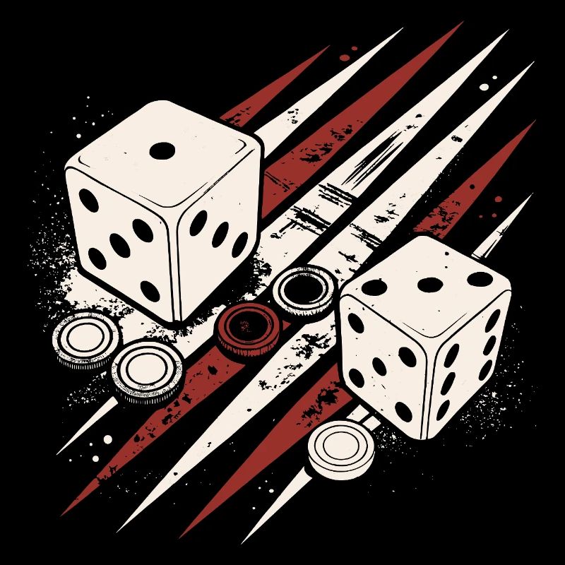 Backgammon | Brettspiel | Geschenk