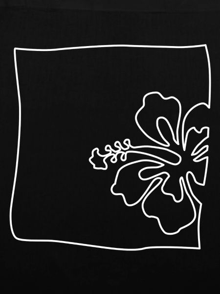 Hibiskus minimalistisch