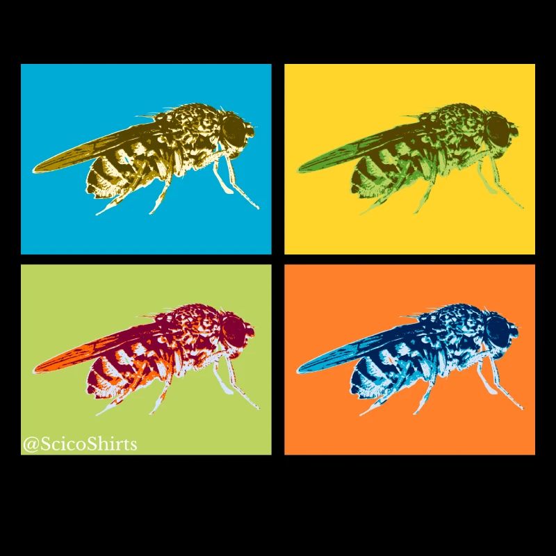 Pop Art Drosophila