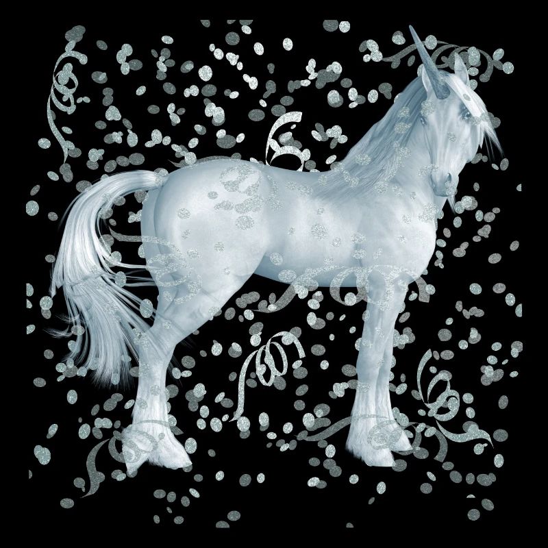 Einhorn-Glitzer Geschenkidee Geschenk Idee