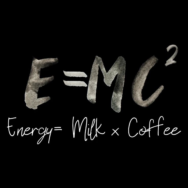 E MC2 Énergie Physique Science Sort Écriture