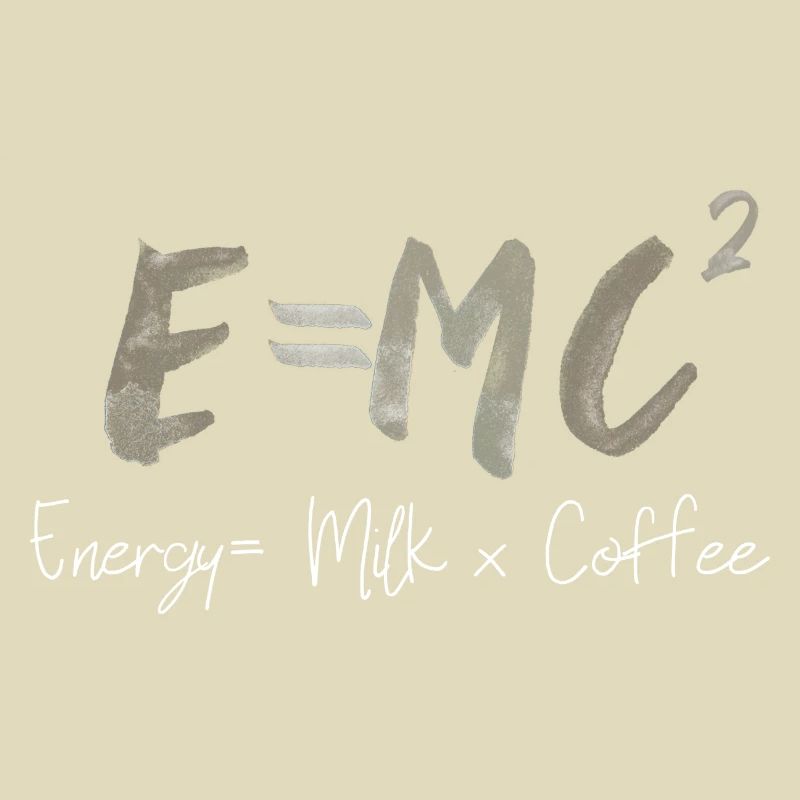 E MC2 Energy Physics Science Saying Font