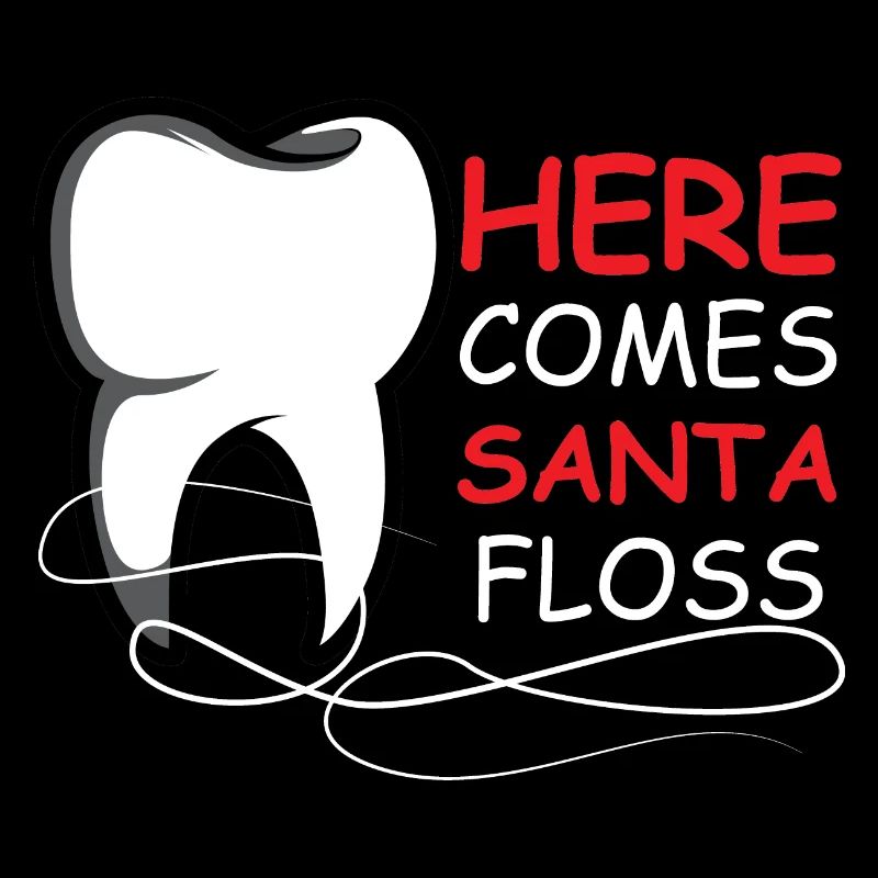 Santa Gloss. Dentist Gift