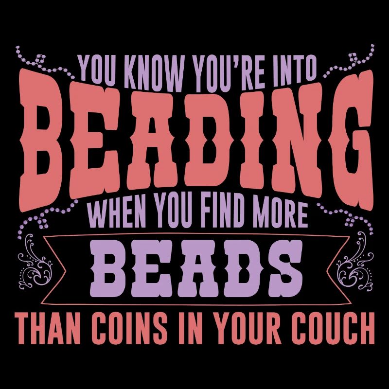 Beading Beads In Couch