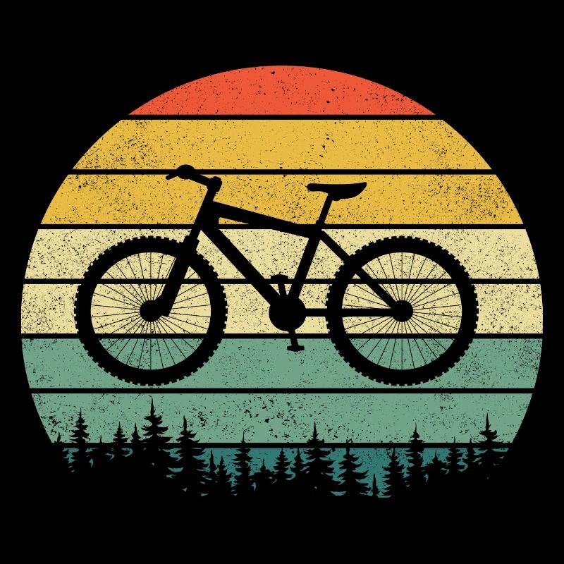 Bicycle Retro Forest