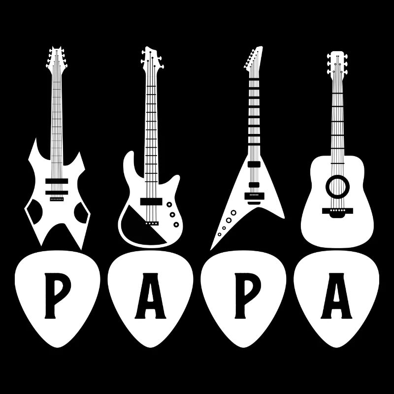 Papa guitariste