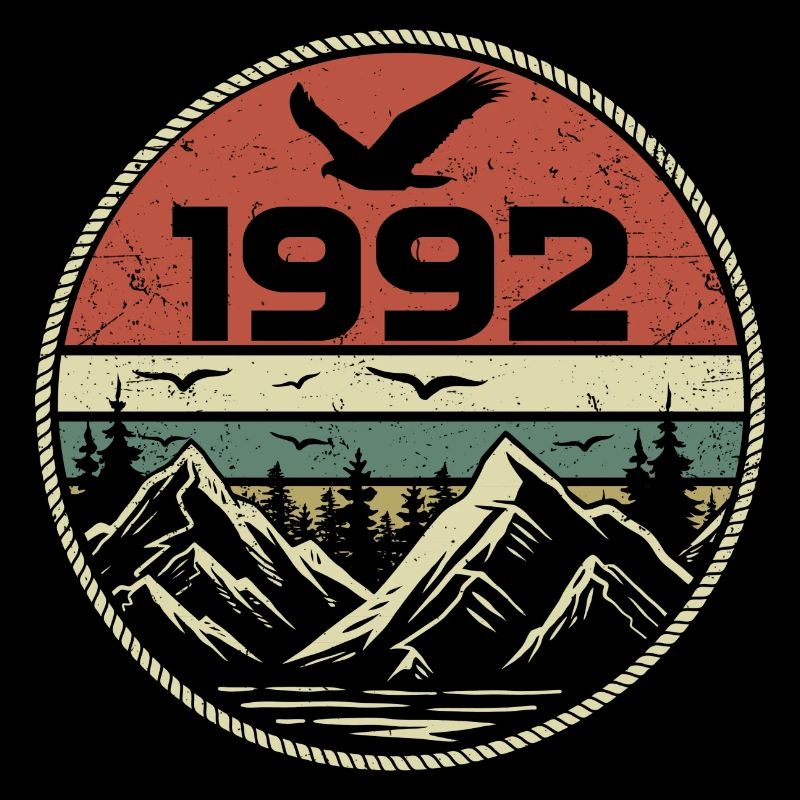 Vintage 1992 Classic 1992 Retro 1992 Gift 1992