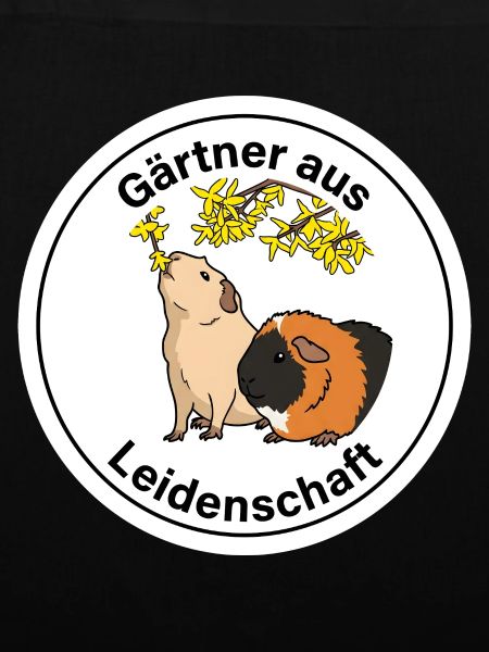 Meerschweinchen Gärtner Leidenschaft Deko