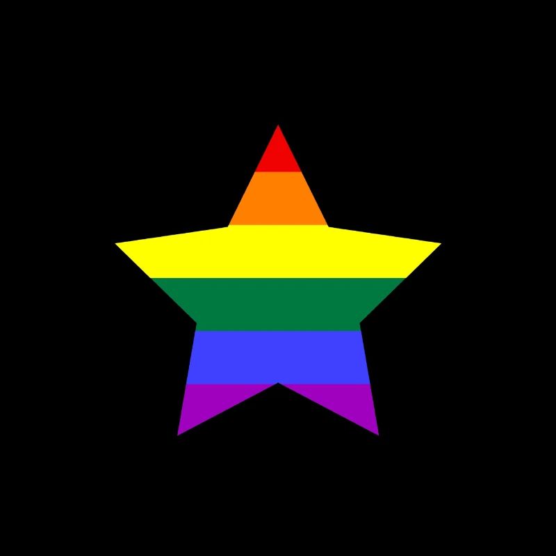 Rainbow star