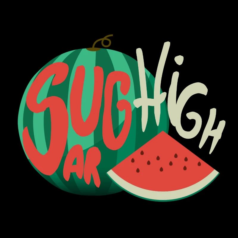 Sucre de pastèque élevé