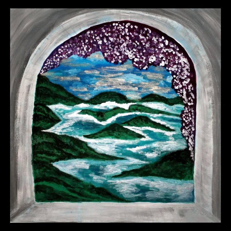Malerei 'Atlantis'