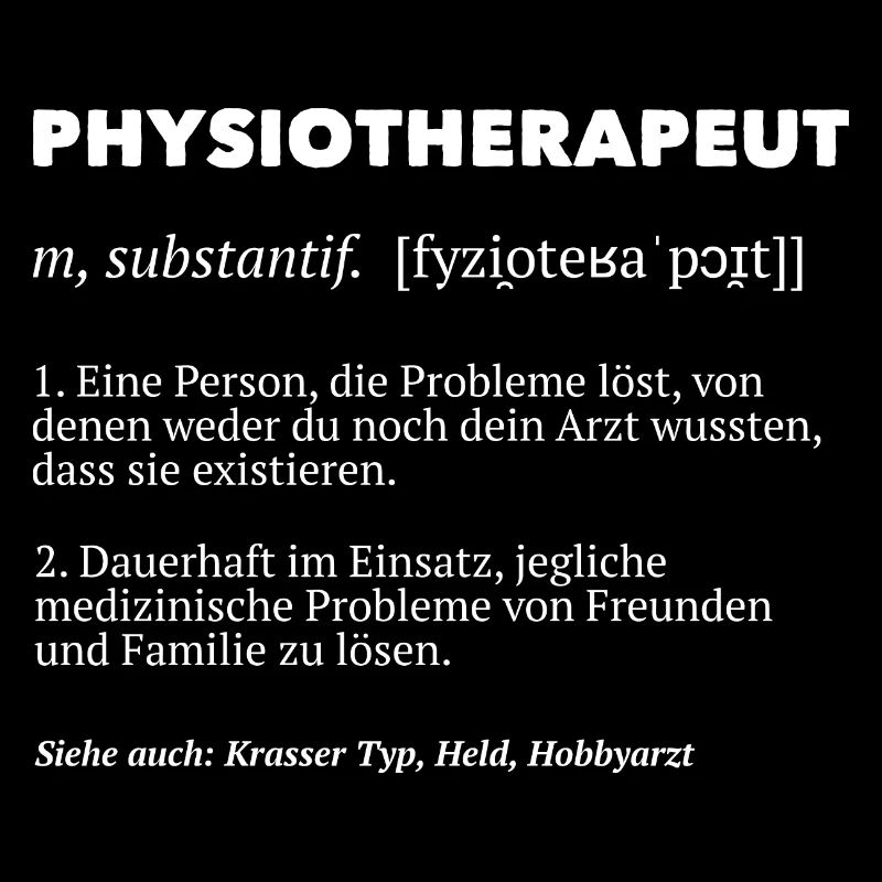 Physiotherapeut Physiotherapie Definition Physios