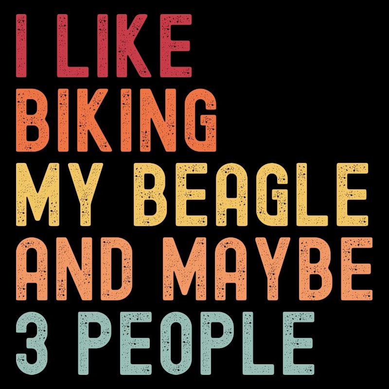 Beagle Cyclisme Vélo VTT rétro