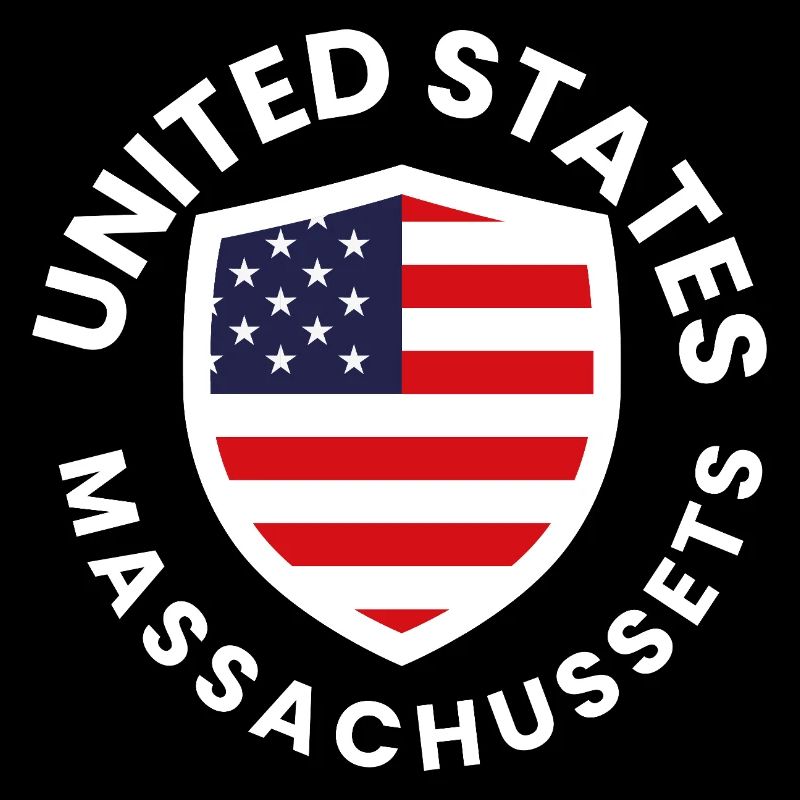 Bouclier américain avec motif de drapeau