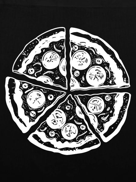 Pizza Skizze