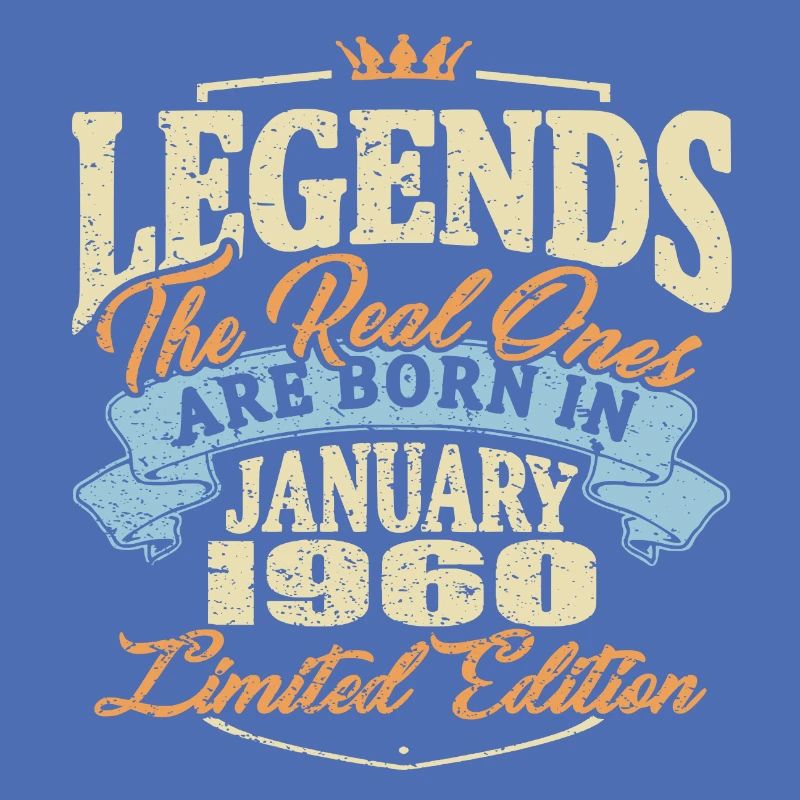 Echte Legenden werden im Januar 1960 geboren