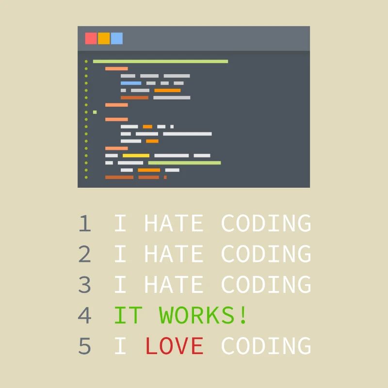 I love Coding! Programmierer, Nerds, Computer