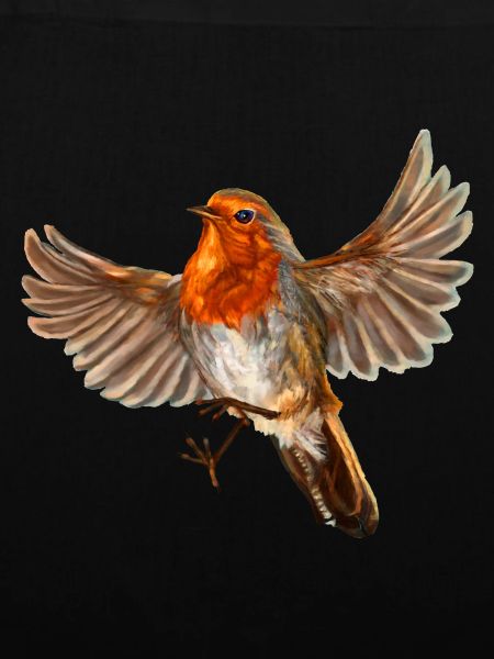 Roter Vogel
