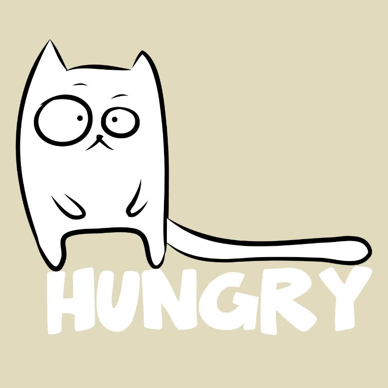 Chats affamés de chat drôle