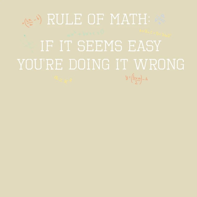 Maths règles complexes simple