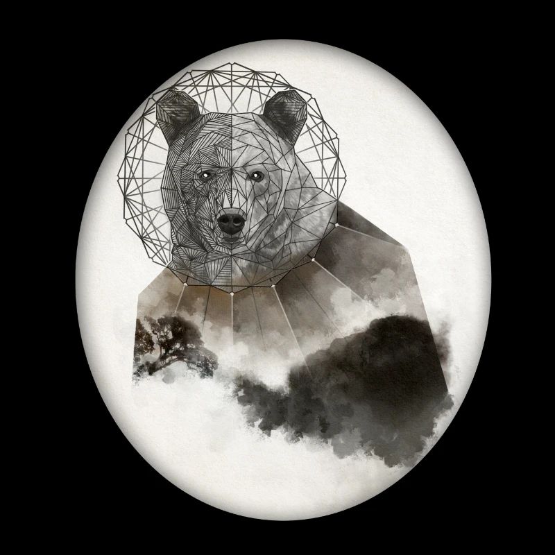 Ours ours poly art