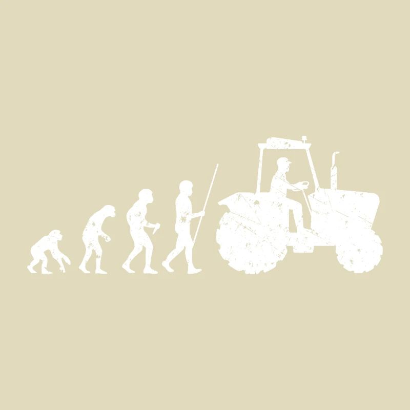 Tractor Evolution Farmer Farmer Farmer Gift