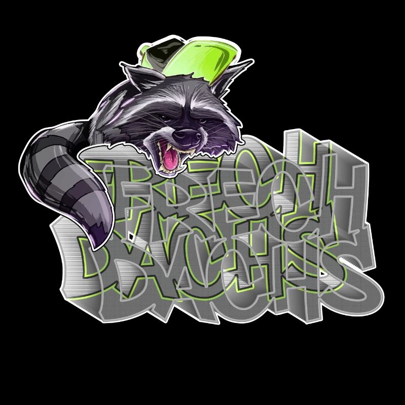Frechdachs- Frecher Waschbär