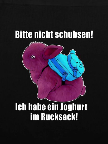 Joghurt im Rucksack
