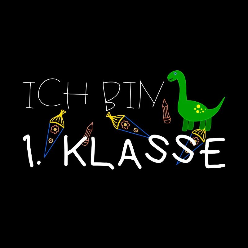 Einschulung Ich Bin 1. Klasse Schulanfänger