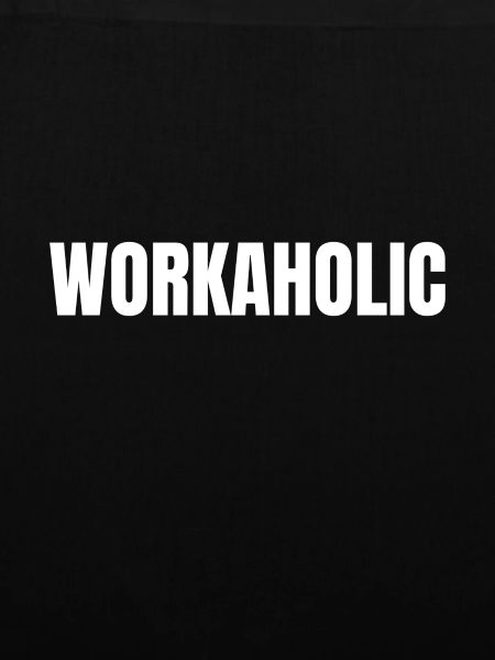 Workaholic Arbeitstier Arbeiten