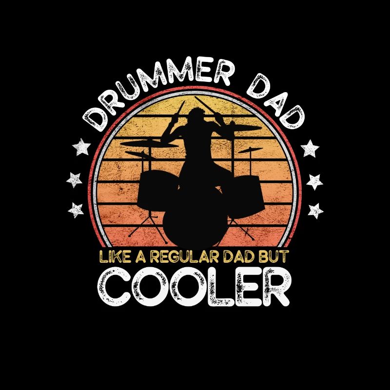 Drummer Dad Best Dad Ever is a Drum Machine