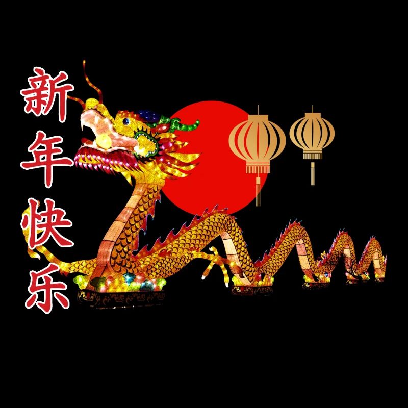 Frohes chinesisches Neujahr