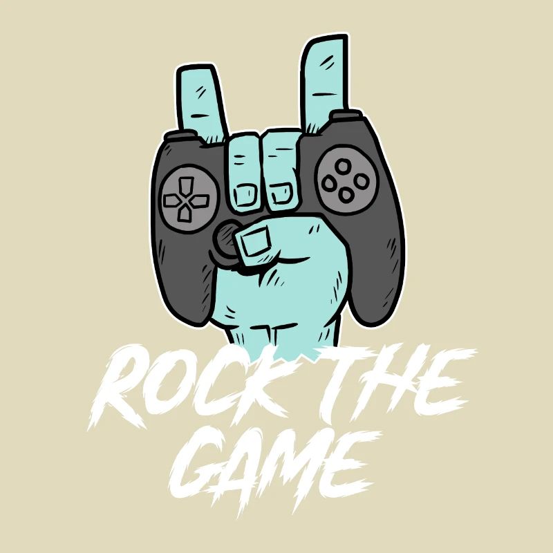 Gamer Spruch Zocker Controller Game