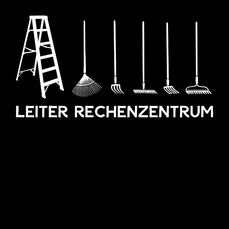 Leiter Rechenzentrum Hobbygärtner Gärtner Geschenk