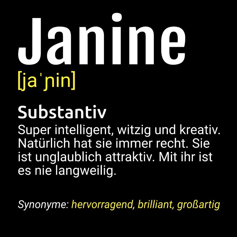 Janine Name Definition