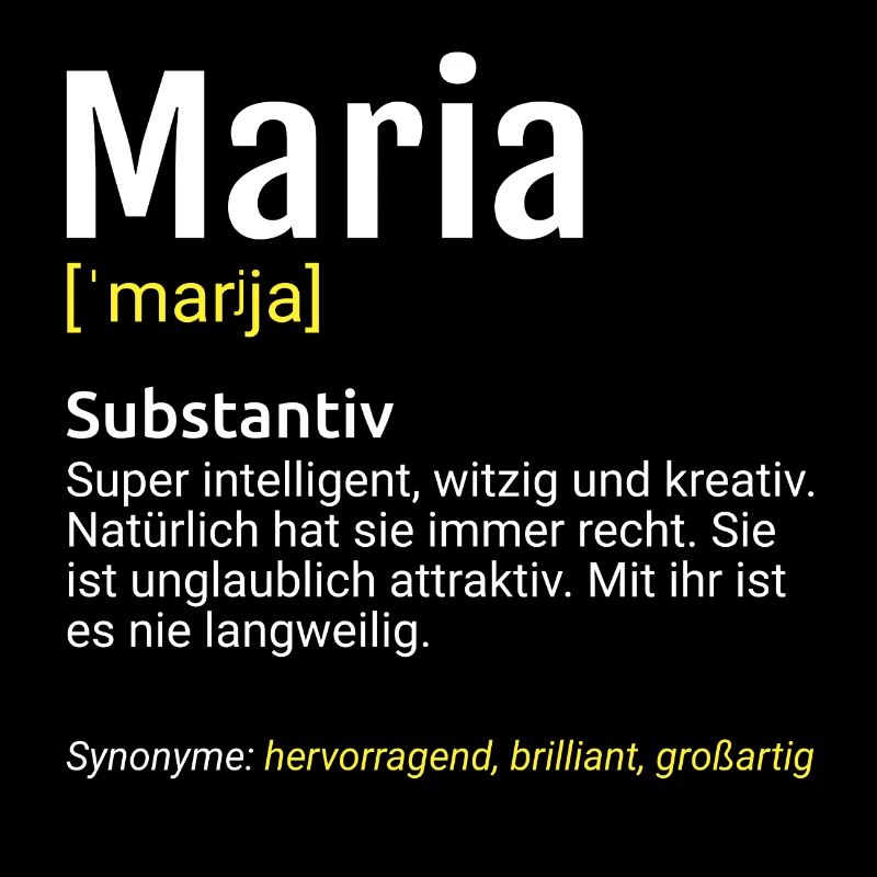 Maria Name Definition