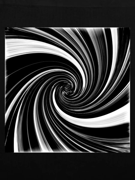 Schwarz-weißer Wirbel