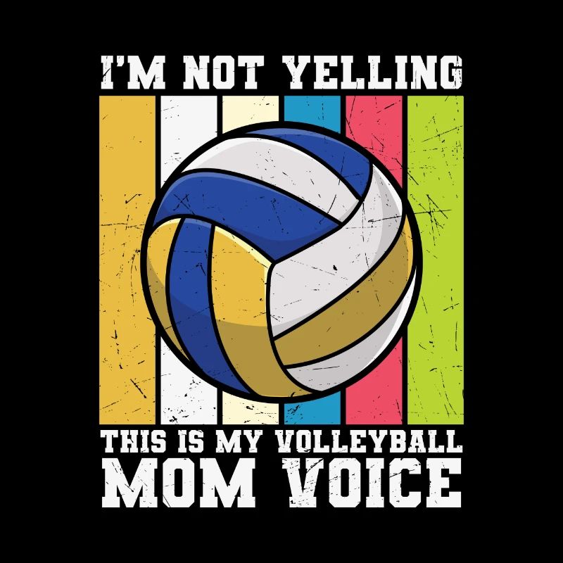 C’est ma voix de maman de volleyball