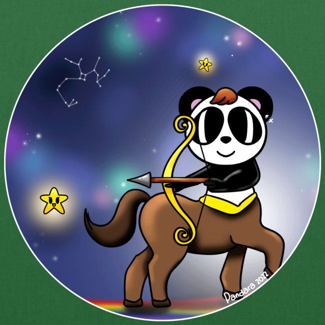 Panda astro sagittaire