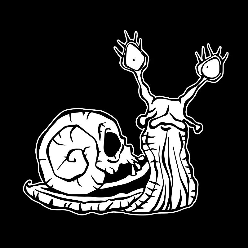 Gruselige Schnecke