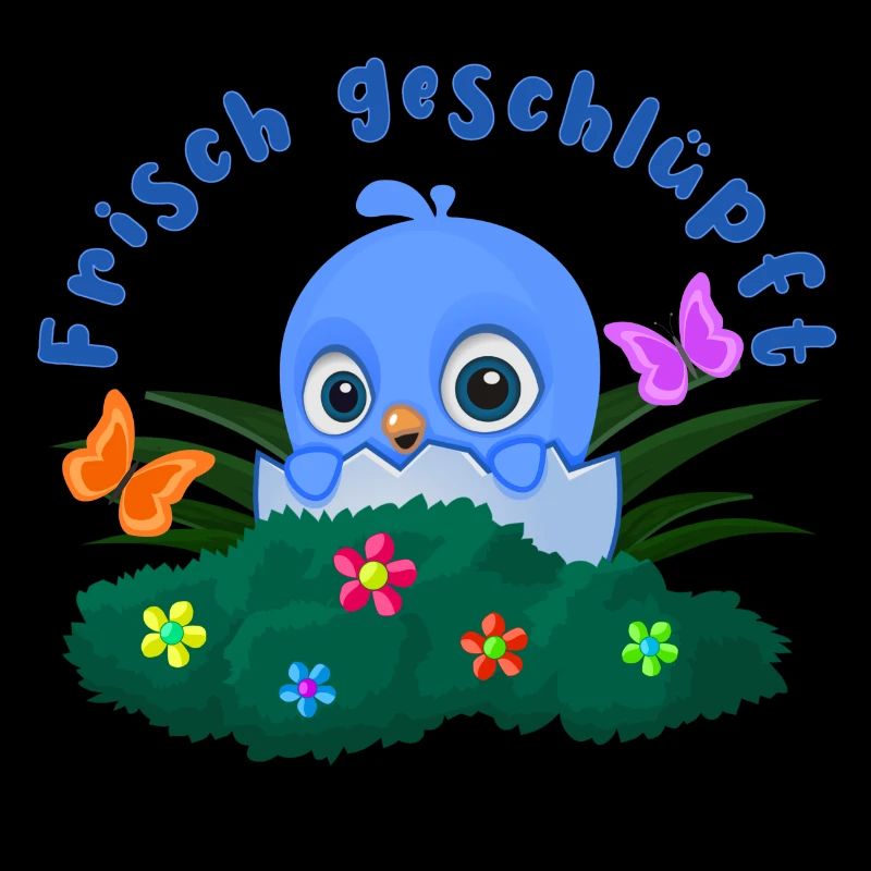 Frisch geschlüpft "Blau"