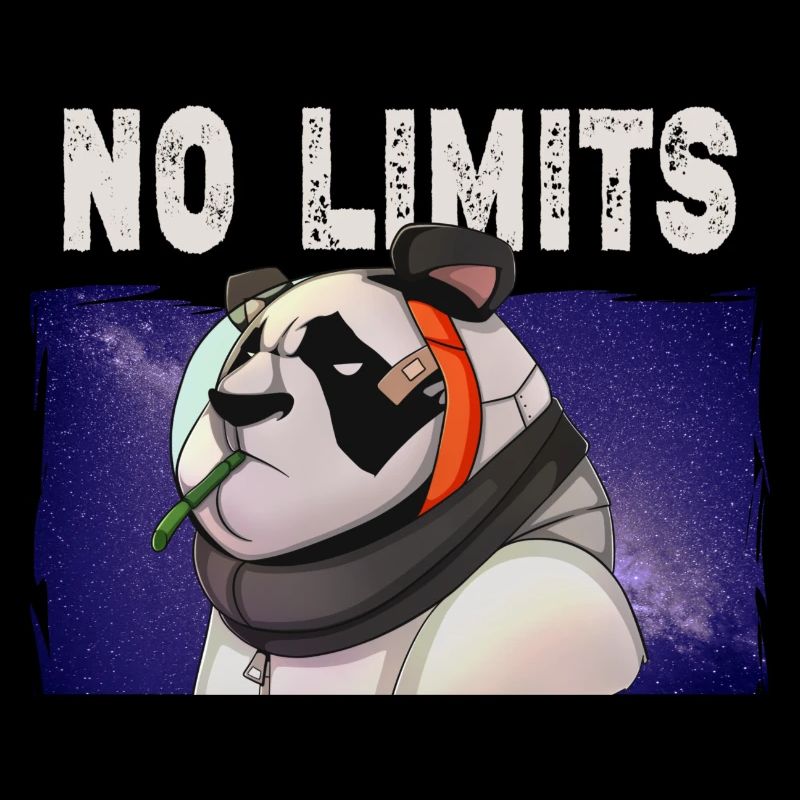 Panda sur l’espace