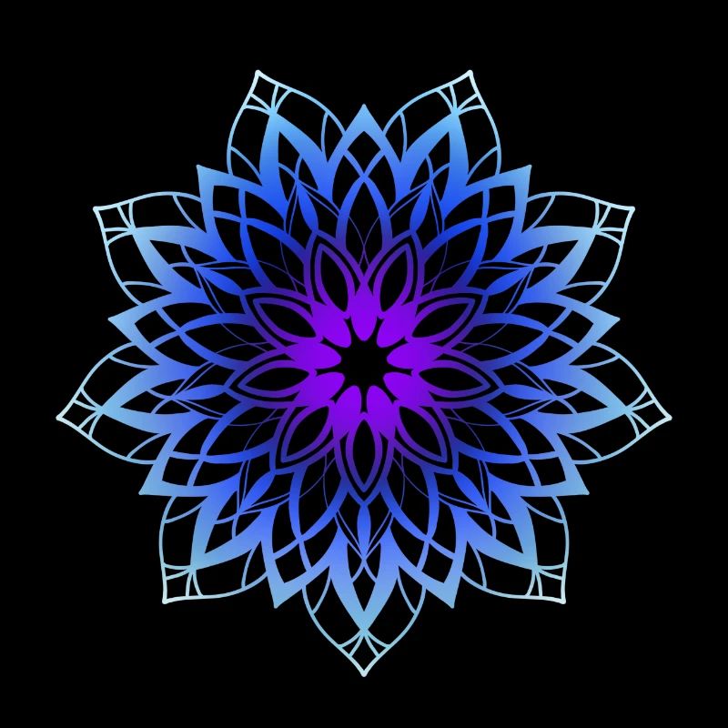 Blue Mandala