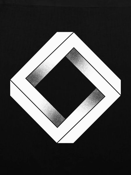White impossible diamond