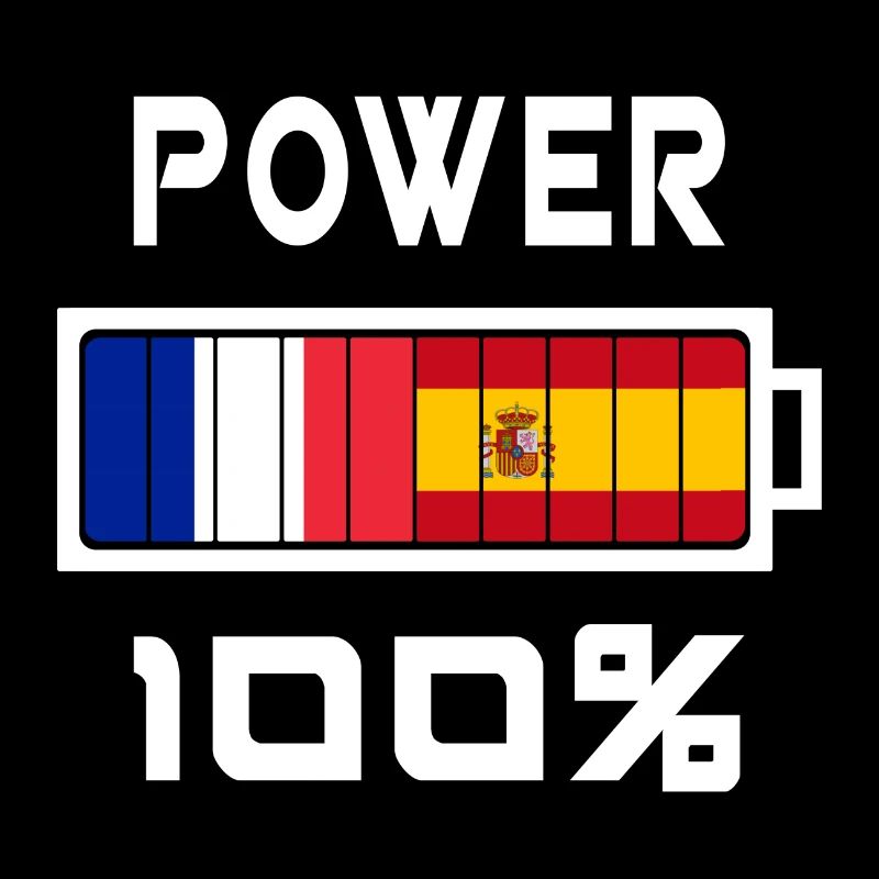 Spanien und Frankreich Power 100%