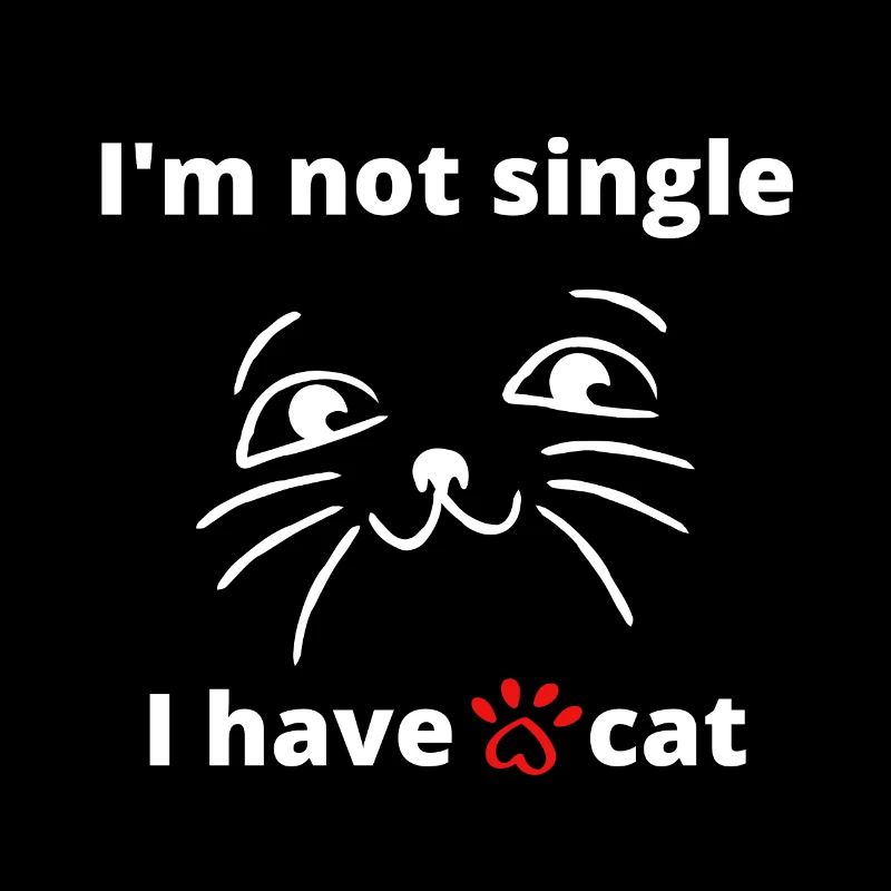 Je ne suis pas seul. J’ai un chat